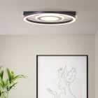 Plafon castanho design, Konrad, 20W, LED 3000K