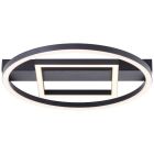 Plafon preto design, Konrad, 20W, LED 3000K