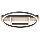 Plafon castanho design, Konrad, 20W, LED 3000K