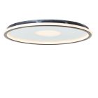 Plafon branco moderno, Vesna, 44W, LED 3000K, regulável em 3 níveis