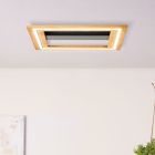 Plafon castanho moderno, Enise, 24W, LED 3000K