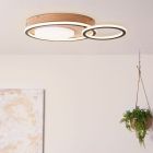 Plafon preto moderno, Georgios, 48W, LED 3000K