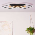 Plafon preto moderno, Virginia, 32W, LED 3000K