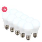 Pacote com 10 lâmpadas LED Lagiba E27 Bradley, A60, 7W, 6500K