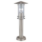 Candeeiro para exterior prateado de aço inoxidável, Arabella, IP44