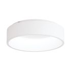 Candeeiro de teto branco de plástico, Elsje, 26W, LED 3000K