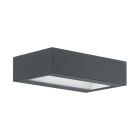 Candeeiro para exterior antracite de aço, Simen, 4W, LED 3000K, IP44