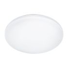 Plafon branco de aço, Eloise, 7W, LED 3000K