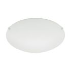 Plafon branco de vidro, Bada