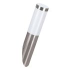 Candeeiro para exterior prateado de plástico, Carlein, IP44