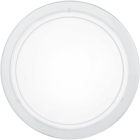 Plafon branco de vidro, Agena