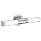 Iluminação para espelho cromo de vidro, Euska, IP44