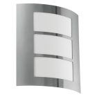 Candeeiro para exterior prateado de plástico, Elyana, IP44