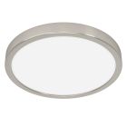 Plafon níquel de plástico, Geraldo, 20,5W, LED 3000K