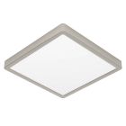 Plafon níquel de plástico, Geraldo, 20,5W, LED 3000K