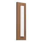 Candeeiro para exterior castanho de alumínio, Bernardo, 7W, LED 3000K, IP44