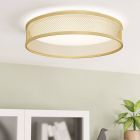 Plafon latão de plástico, Jolene, 20W, LED 3000K