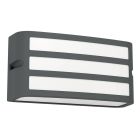 Candeeiro para exterior antracite de plástico, Cesar, IP54