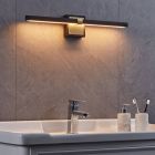 Candeeiro de parede para casa de banho latão de plástico, Natasha, 11W, LED 3000K, IP44