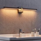 Candeeiro de parede para casa de banho latão de plástico, Natasha, 17,5W, LED 3000K, IP44