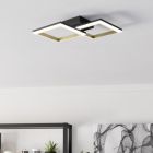 Candeeiro de teto latão de plástico, Conrad, 18,4W, LED 4000K, regulável em 3 níveis
