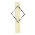 Aplique de parede design madeira, Annebel, 13W, LED 3000K