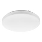 Candeeiro de teto inteligente branco de plástico, Eloise, 12W, LED RGBW