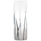 Candeeiro de mesa cromo de vidro, Ilyas, com interruptor