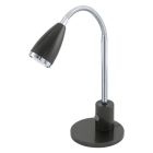 Candeeiro de mesa antracite de metal, Said, com interruptor