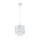 Candeeiro suspenso cromo de cristal, Ayden