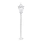 Candeeiro para exterior branco de alumínio, Leanna, IP44