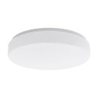 Plafon branco de plástico, Reda, 16W, LED ajustável de branco quente a branco frio