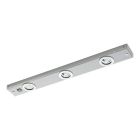 Candeeiro de teto níquel de metal, Jary, 2W, LED 3000K, com interruptor