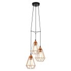 Candeeiro suspenso cobre de metal, Costel