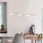 Candeeiro suspenso cromo de plástico, Pace, 5W, LED 3000K