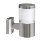 Candeeiro para exterior prateado de plástico, Neele, IP44