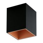 Plafon cobre de alumínio, Dahne, 3W, LED 3000K