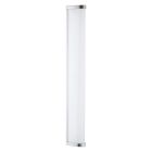 Iluminação para espelho cromo de plástico, Evine, 16W, LED 4000K, IP44