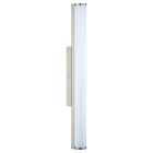 Iluminação para espelho níquel de vidro, Jersey, 16W, LED 4000K, IP44