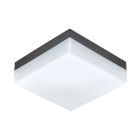 Candeeiro para exterior antracite de plástico, Allon, IP44