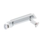 Foco de teto branco de aço, Tisha
