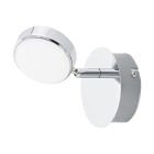 Foco de teto cromo de aço, Tjark, 5W, LED 3000K