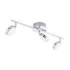 Foco de teto cromo de aço, Tjark, 5W, LED 3000K