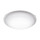 Candeeiro de teto branco de vidro, Armen, 11W, LED 3000K