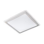 Candeeiro de teto branco de plástico, Marieke, 24W, LED 3000K