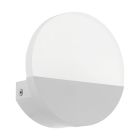 Aplique de parede branco de plástico, Beatriz, 5W, LED 3000K