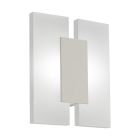 Aplique de parede níquel de plástico, Beatriz, 5W, LED 3000K
