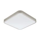 Aplique de parede níquel de plástico, Beyza, 16W, LED 3000K, IP44
