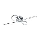 Plafon cromo de alumínio, Tinus, 10W, LED 3000K