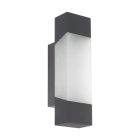 Candeeiro para exterior antracite de metal, Evan, IP44